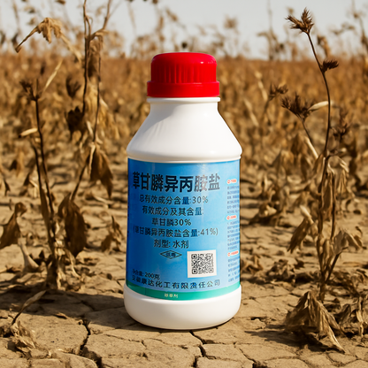 41% Glyphosate Weed Killer Concentrate, Powerful Grass & Weed Control for Land Clearing